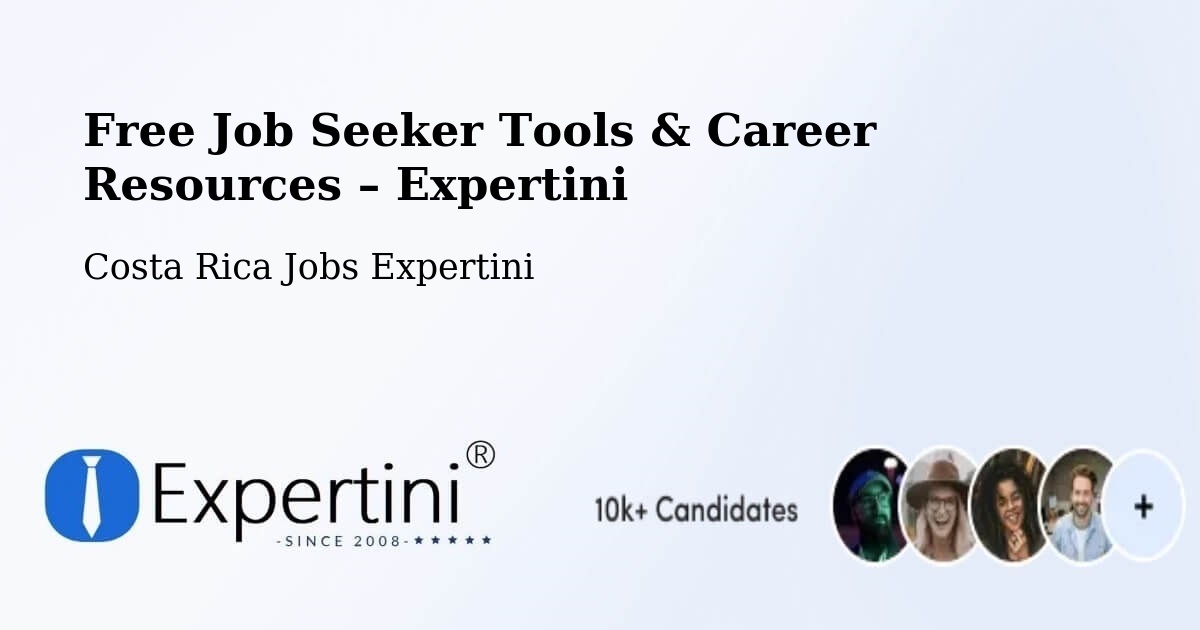 Free Job Seeker Tools & Career Resources – Limón - Limón, Costa Rica Jobs Expertini