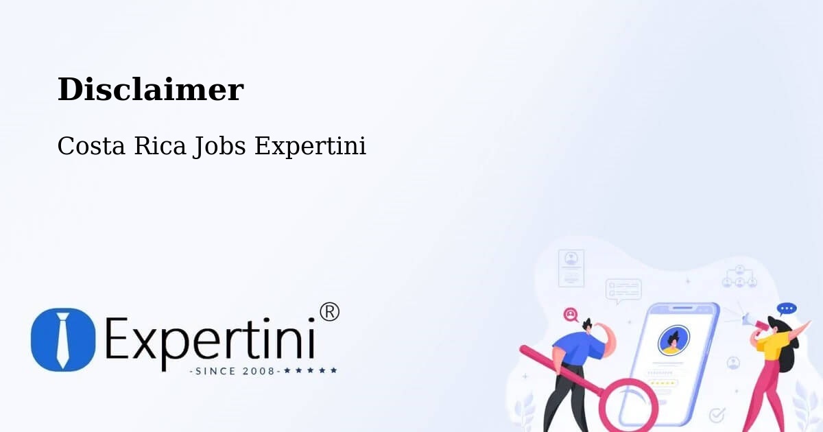 Disclaimer – Limón - Costa Rica Jobs Expertini