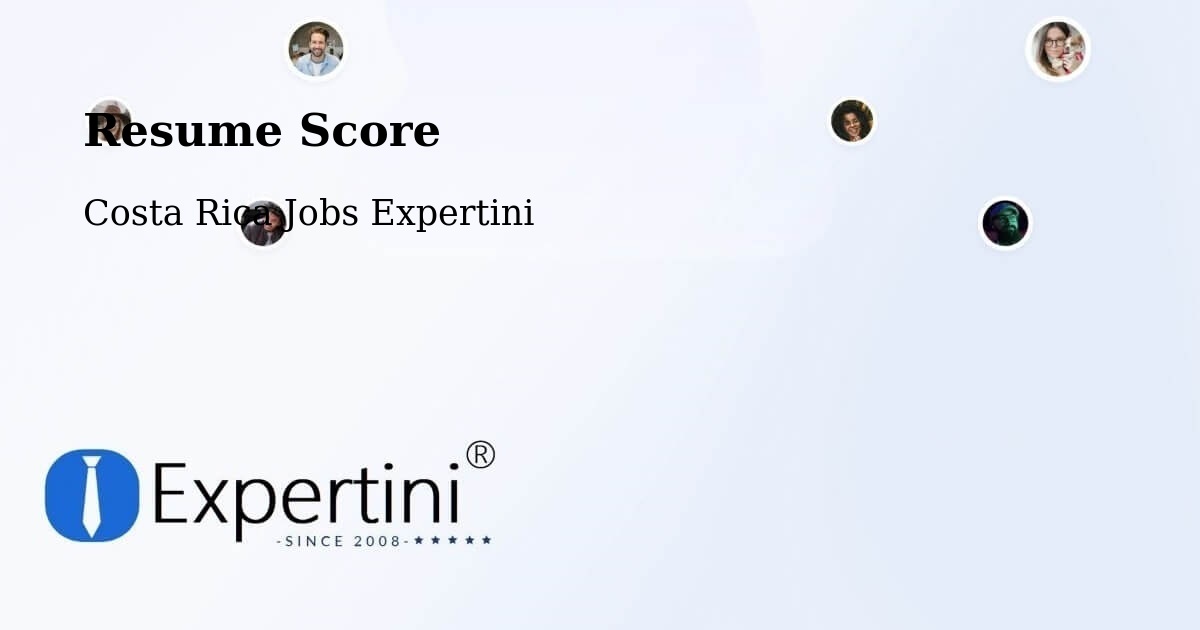 Resume Score & Job Description Match Tool – Limón - Costa Rica Jobs Expertini